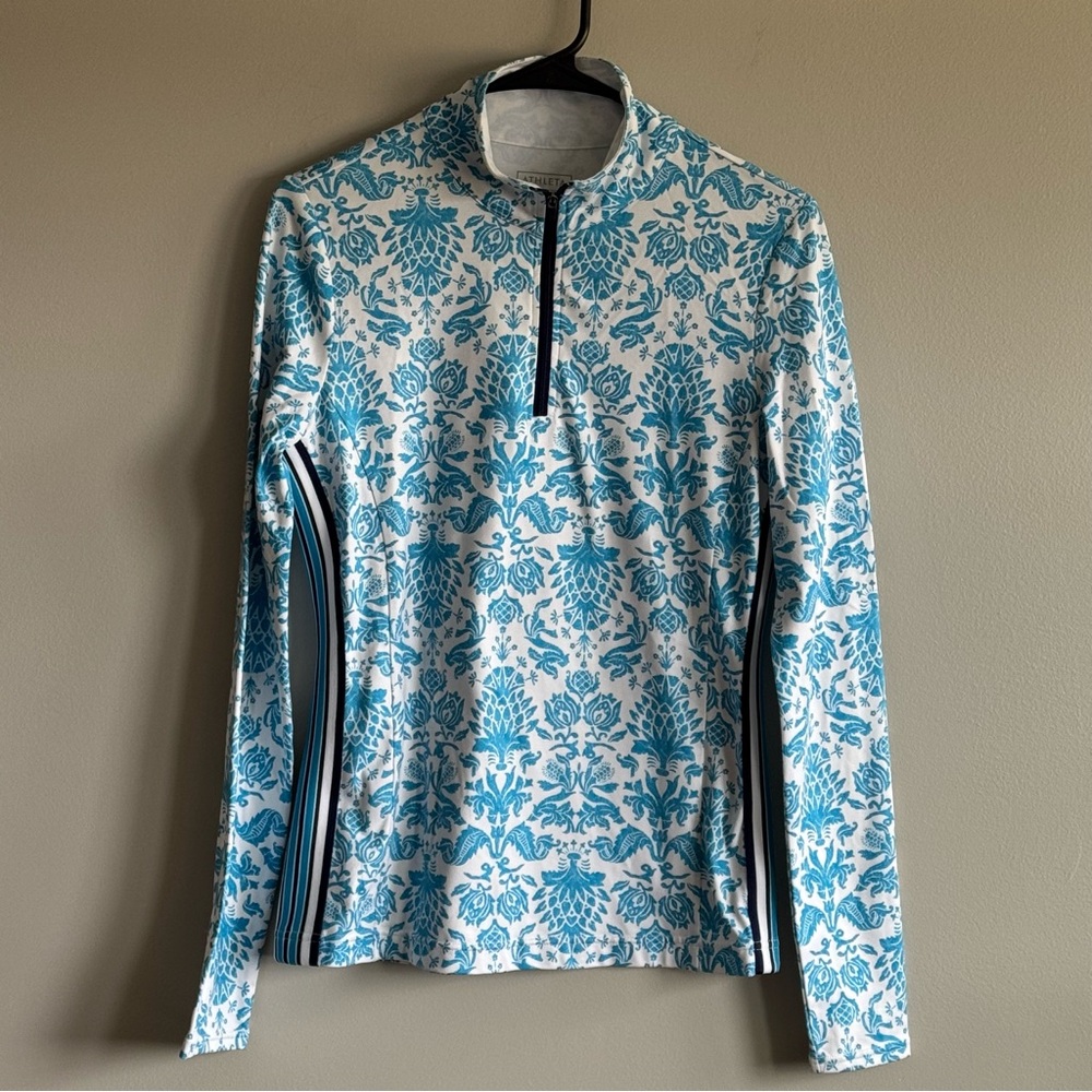 Athleta 1/4 zip Top Long Sleeve Women’s Size Small